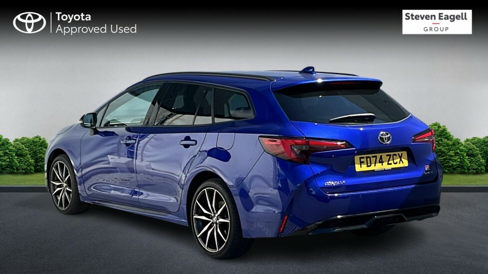 Toyota Corolla 2.0 Vvt-h Gr Sport Touring Sports Cvt Euro 6 Ss FD74ZCX Blue #4