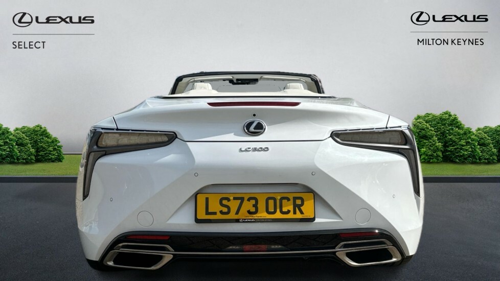 Lexus LC 5.0 500 V8 Regatta Inspiration Convertible Pet White #5