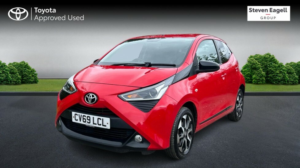 Toyota Aygo 1.0 Vvt-i X-trend Funroof X-shift Euro 6 Red #3