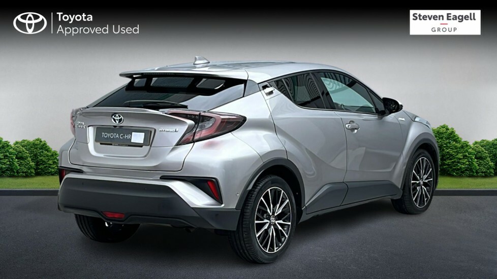 Toyota C-Hr 1.8 Vvt-h Excel Cvt Euro 6 Ss Silver #2