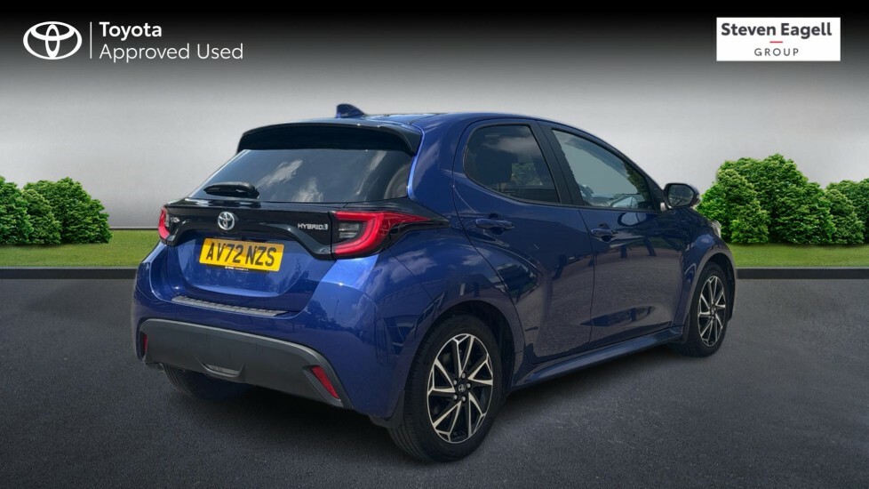 Toyota Yaris 1.5 Vvt-h Design E-cvt Euro 6 Ss Blue #2