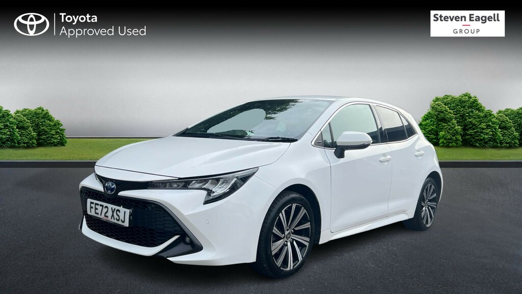 Toyota Corolla 1.8 Vvt-h Design Cvt Euro 6 Ss White #3