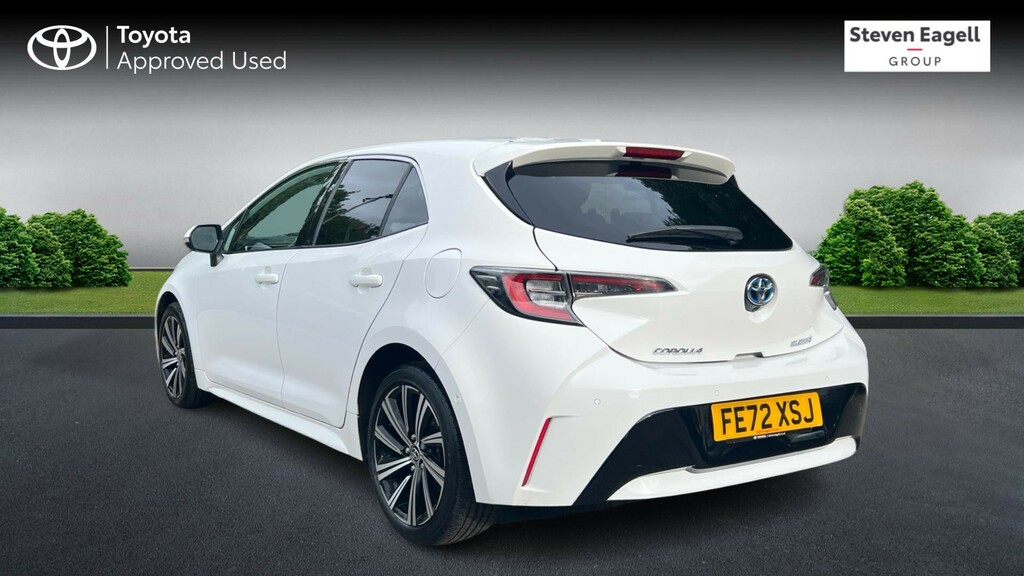 Toyota Corolla 1.8 Vvt-h Design Cvt Euro 6 Ss White #4