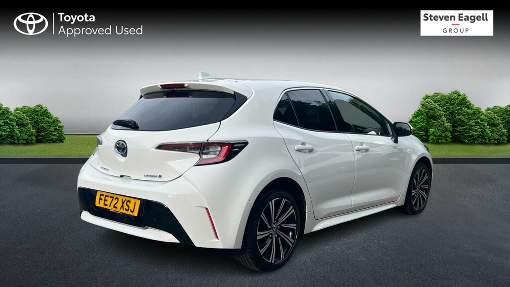 Toyota Corolla 1.8 Vvt-h Design Cvt Euro 6 Ss White #2
