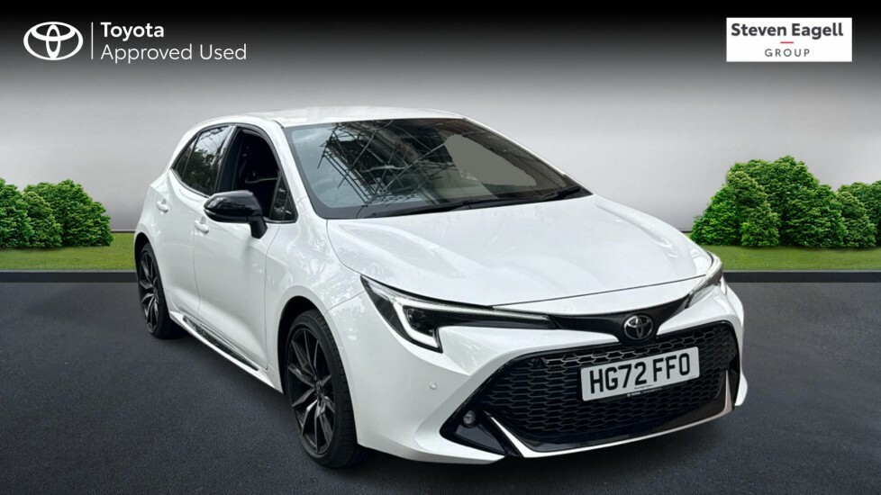 Toyota Corolla 1.8 Vvt-h Gr Sport Hatchback Hybrid Cvt White