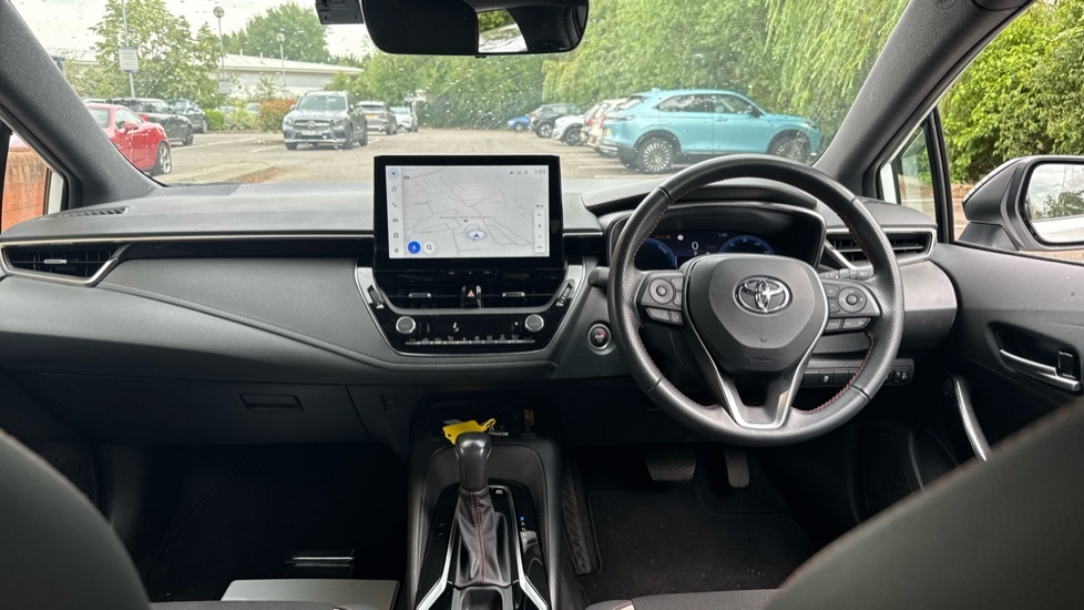 Toyota Corolla 1.8 Vvt-h Gr Sport Hatchback Hybrid Cvt White #6