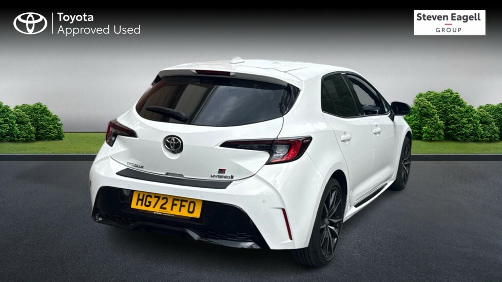 Toyota Corolla 1.8 Vvt-h Gr Sport Hatchback Hybrid Cvt White #2