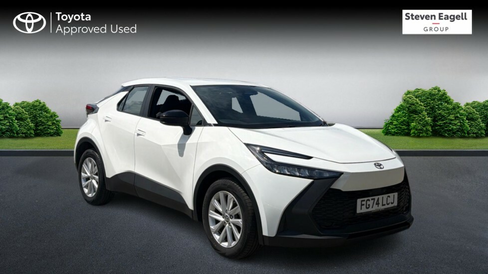 Toyota C-Hr 1.8 Vvt-h Icon Suv Hybrid Cvt Euro 6 S White