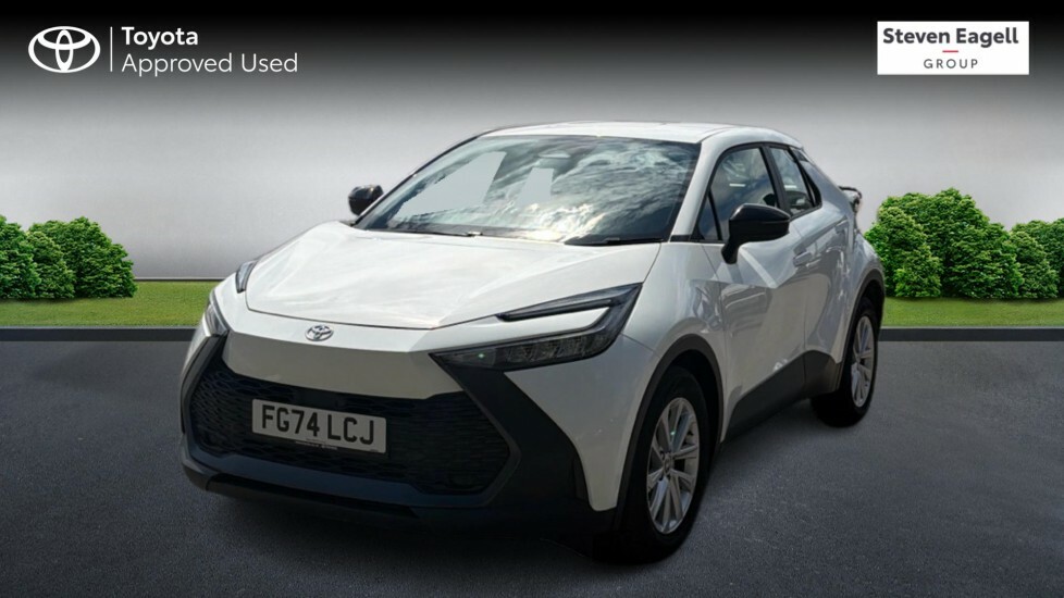 Toyota C-Hr 1.8 Vvt-h Icon Suv Hybrid Cvt Euro 6 S White #3