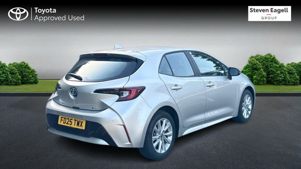 Toyota Corolla 1.8 Vvt-h Icon Hatchback Hybrid Cvt Eur Silver #2