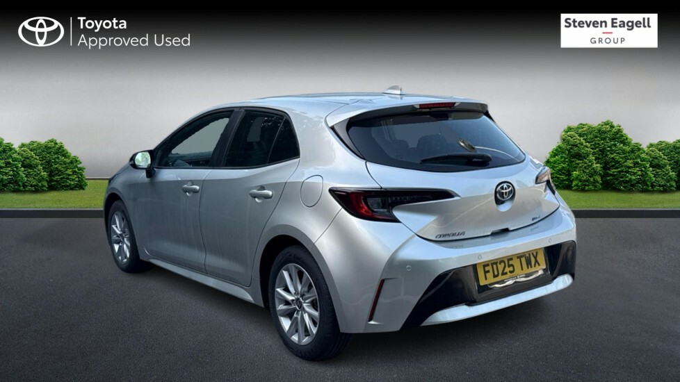 Toyota Corolla 1.8 Vvt-h Icon Hatchback Hybrid Cvt Eur Silver #4