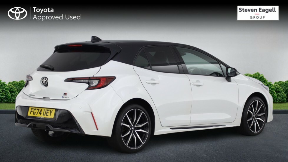 Toyota Corolla 2.0 Vvt-h Gr Sport Cvt Euro 6 Ss FG74UEY White #2