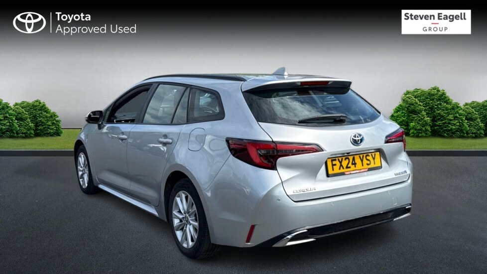 Toyota Corolla 1.8 Vvt-h Icon Touring Sports Cvt Euro 6 Ss Silver #4