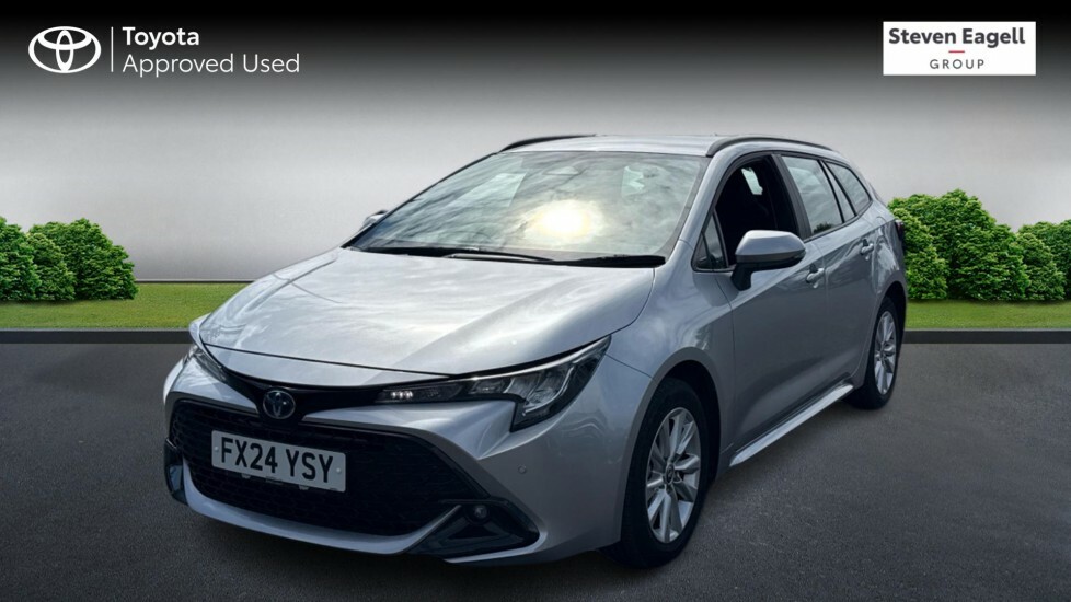 Toyota Corolla 1.8 Vvt-h Icon Touring Sports Cvt Euro 6 Ss Silver #3