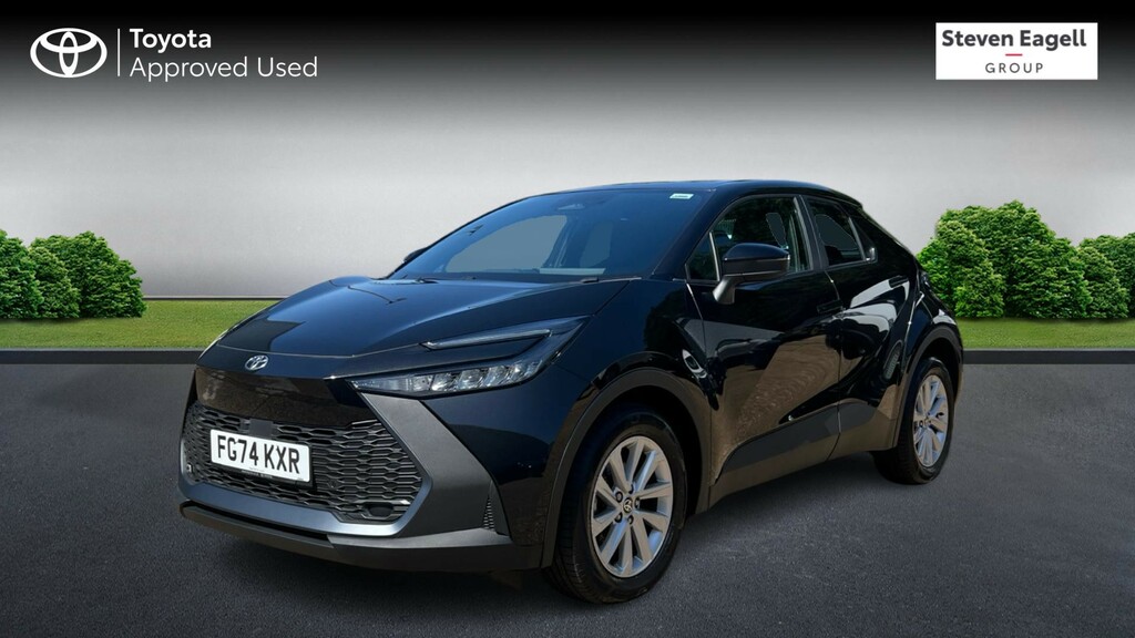 Toyota C-Hr 1.8 Vvt-h Icon Cvt Euro 6 Ss Black #3