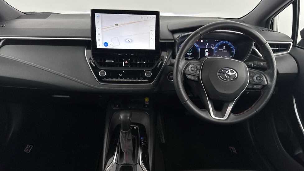 Toyota Corolla 2.0 Vvt-h Gr Sport Hatchback Hybrid Cvt White #5