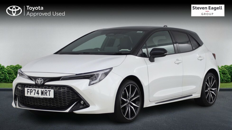 Toyota Corolla 2.0 Vvt-h Gr Sport Hatchback Hybrid Cvt White #3