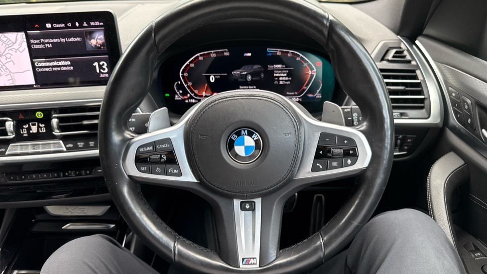 BMW X3 Xdrive30d Mht M Sport Black #10