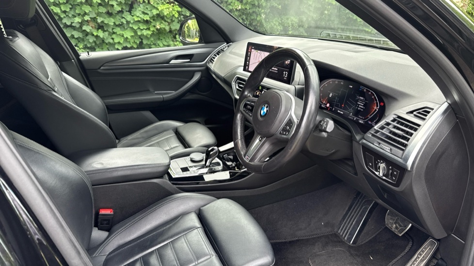 BMW X3 Xdrive30d Mht M Sport Black #12