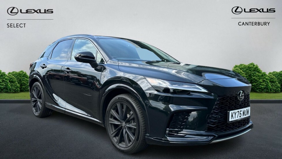Lexus RX 2.4 500H Turbo F Sport Takumi Direct4 Euro 6 Black