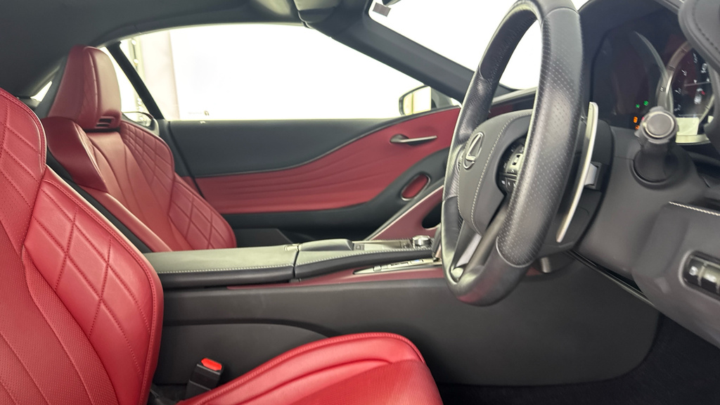 Lexus LC 500H 3.5 Mark Levinson Coupe Red #13