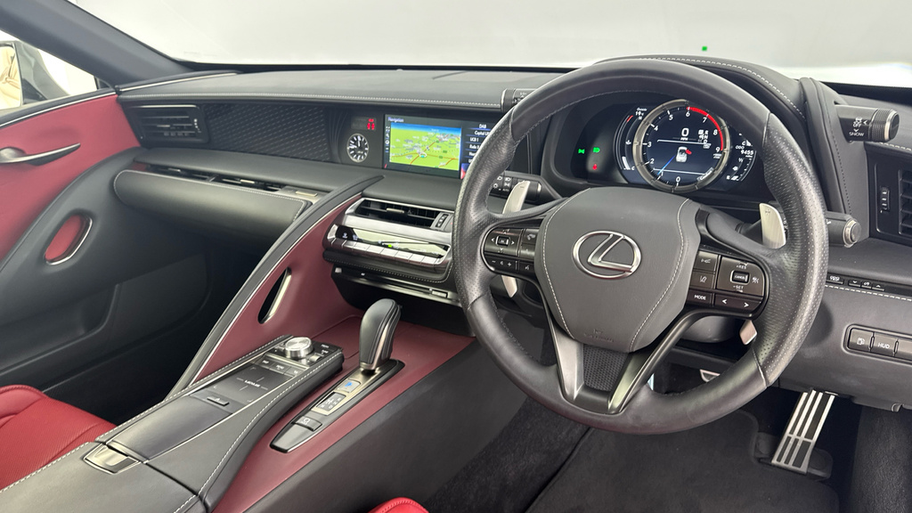 Lexus LC 500H 3.5 Mark Levinson Coupe Red #7