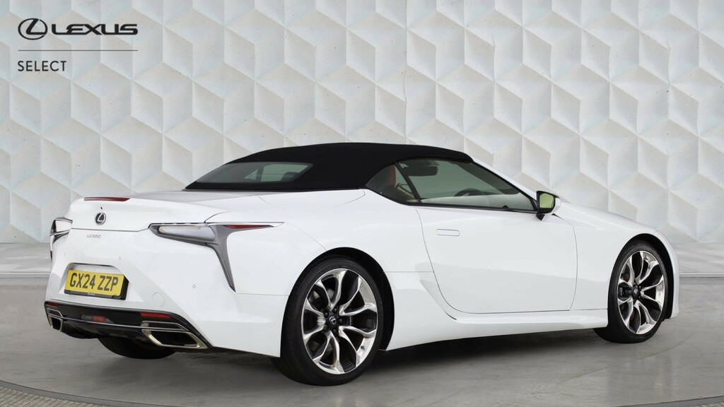 Lexus LC 500H 3.5 Mark Levinson Coupe Red #25