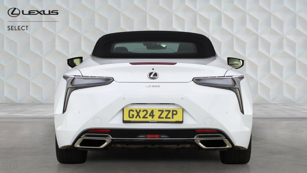 Lexus LC 5.0 500 V8 Sport Plus Convertible White #5