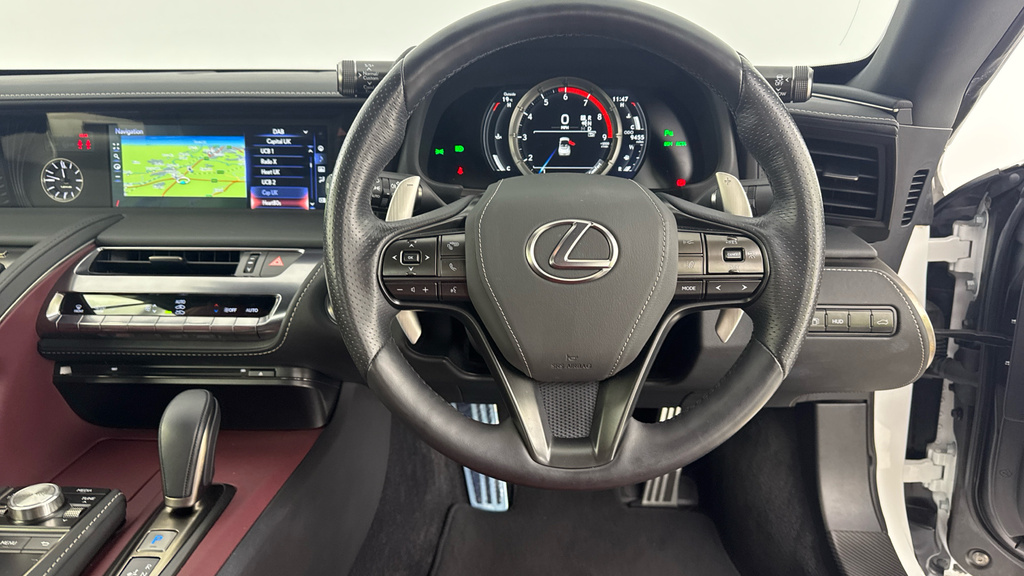 Lexus LC 500H 3.5 Mark Levinson Coupe Red #8