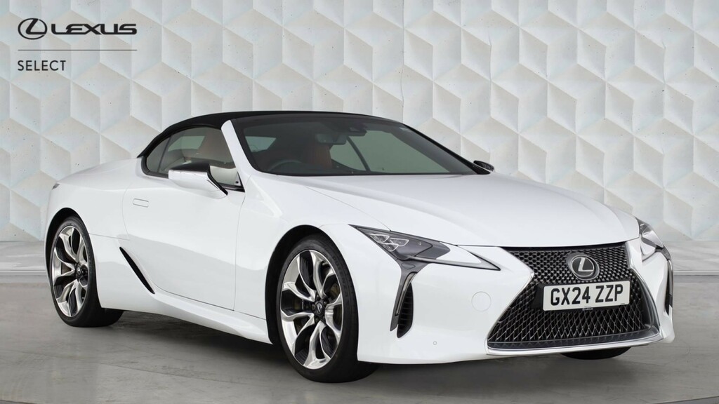 Lexus LC 5.0 500 V8 Sport Plus Convertible White