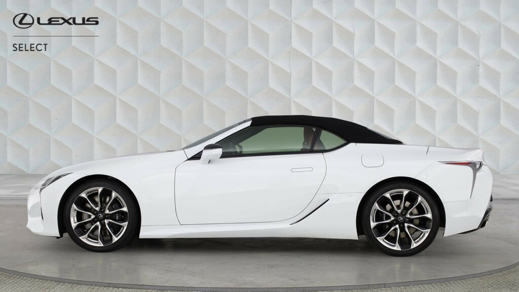 Lexus LC 5.0 500 V8 Sport Plus Convertible White #3