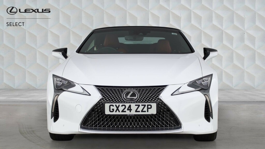 Lexus LC 5.0 500 V8 Sport Plus Convertible White #4