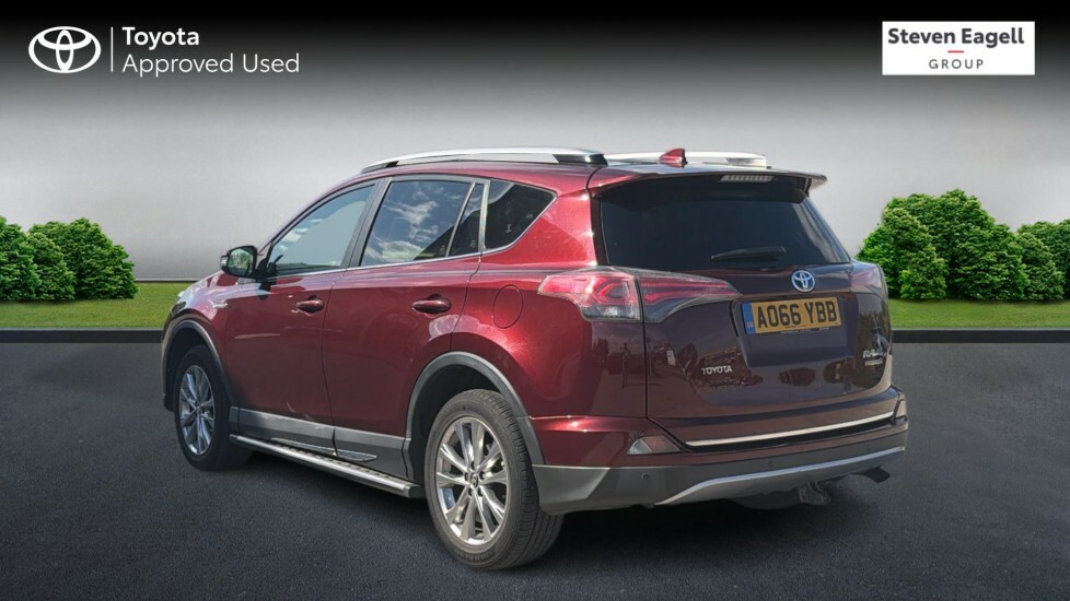 Toyota Rav 4 2.5 Vvt-h Excel Cvt 4Wd Euro 6 Ss Safety S Red #4