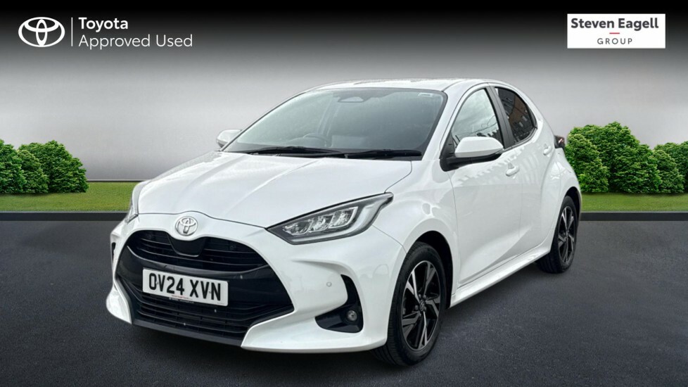 Toyota Yaris 1.5 Vvt-h Design E-cvt Euro 6 Ss White #3