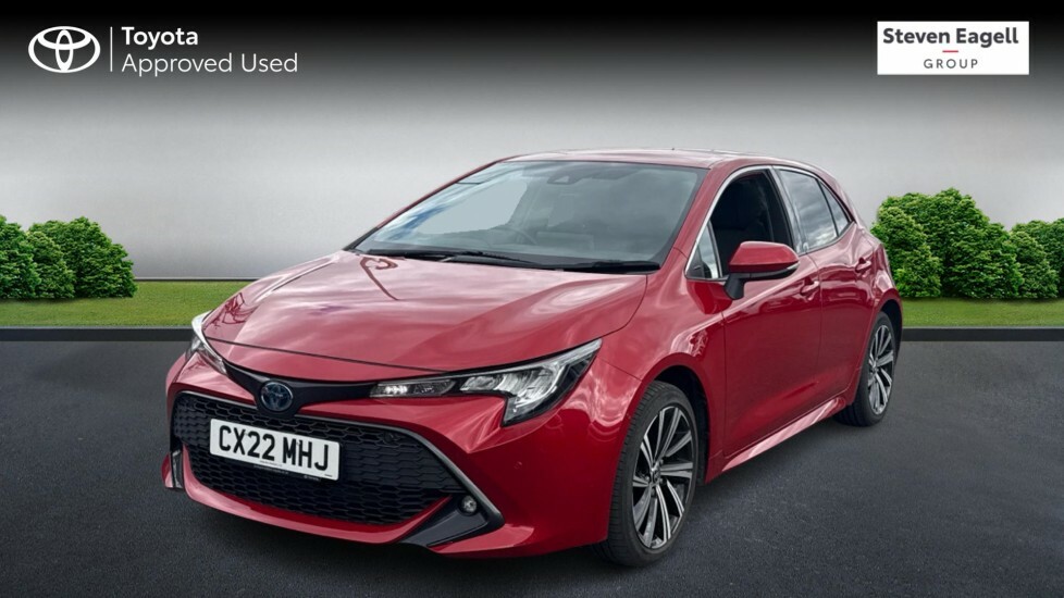 Toyota Corolla 1.8 Vvt-h Design Cvt Euro 6 Ss Red #3