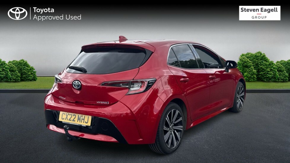 Toyota Corolla 1.8 Vvt-h Design Cvt Euro 6 Ss Red #2