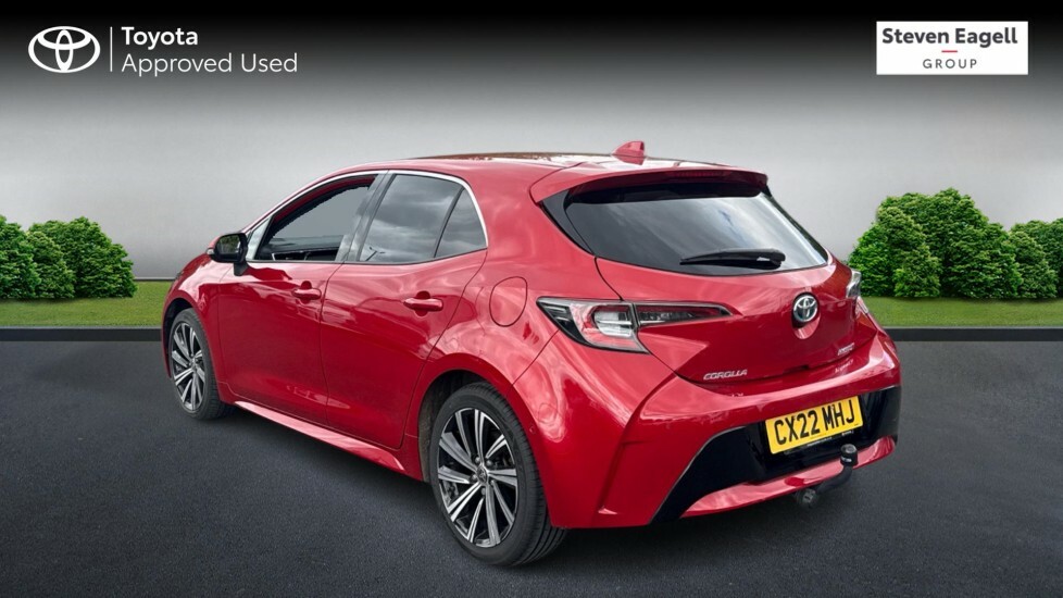 Toyota Corolla 1.8 Vvt-h Design Cvt Euro 6 Ss Red #4