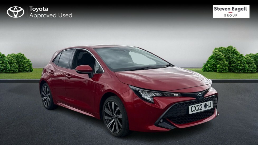 Toyota Corolla 1.8 Vvt-h Design Cvt Euro 6 Ss Red