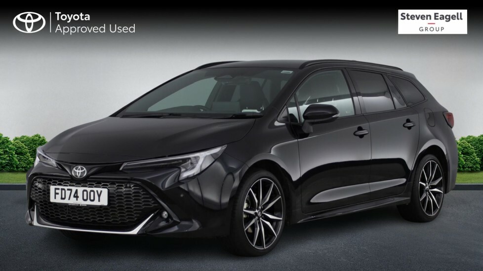 Toyota Corolla 1.8 Vvt-h Gr Sport Touring Sports Cvt Euro 6 Ss Black #3