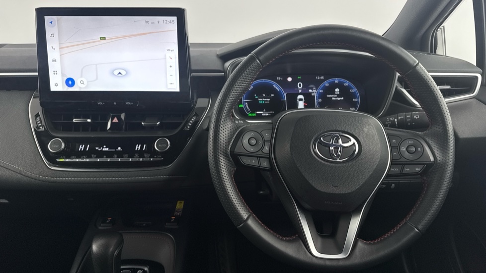 Toyota Corolla 1.8 Vvt-h Gr Sport Touring Sports Cvt Euro 6 Ss Black #6