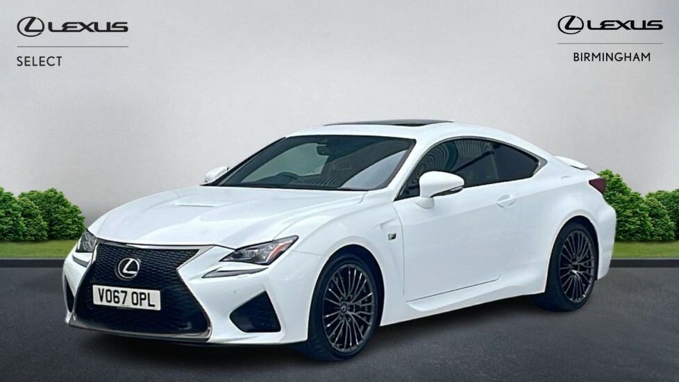 Lexus RC 300H F Sport White #26
