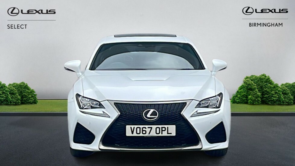 Lexus RC 5.0 V8 Euro 6 White #4