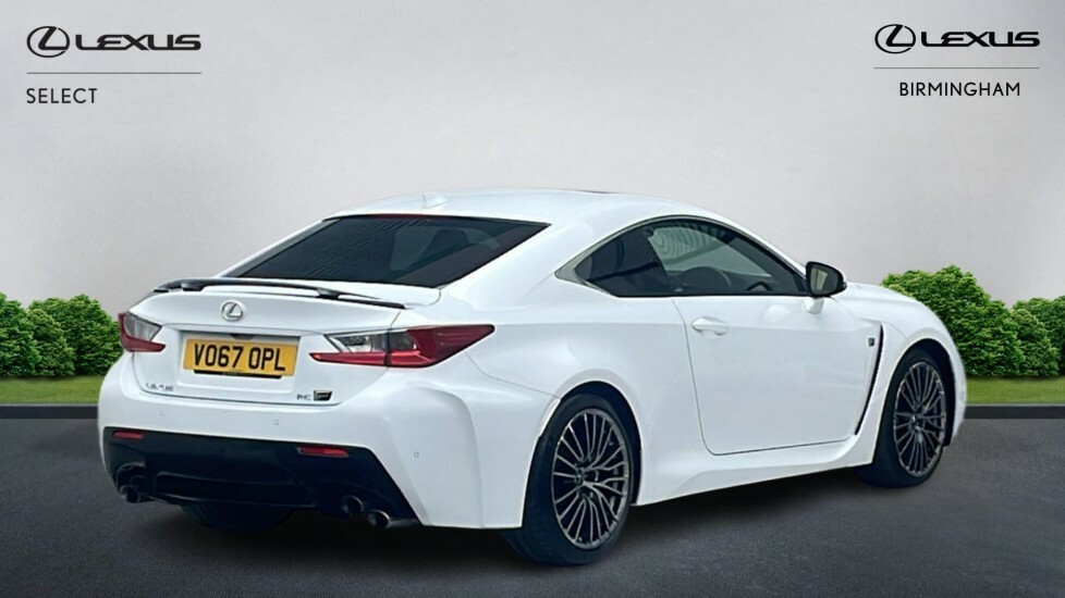 Lexus RC 300H F Sport White #25
