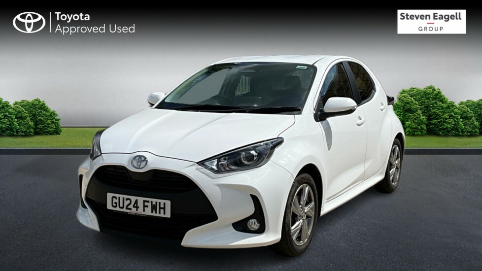 Toyota Yaris 1.5 Vvt-h Icon E-cvt Euro 6 Ss GU24FWH White #3