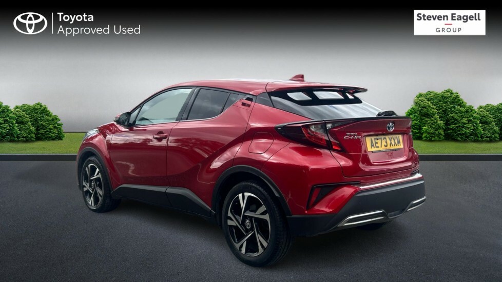 Toyota C-Hr 2.0 Vvt-h Design Cvt Euro 6 Ss Red #4