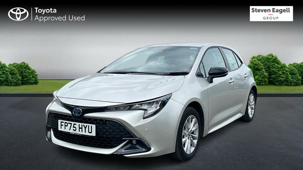 Toyota Corolla 2.0 Vvt-h Icon Hatchback Hybrid Cvt Eur FP75HYU Silver #3