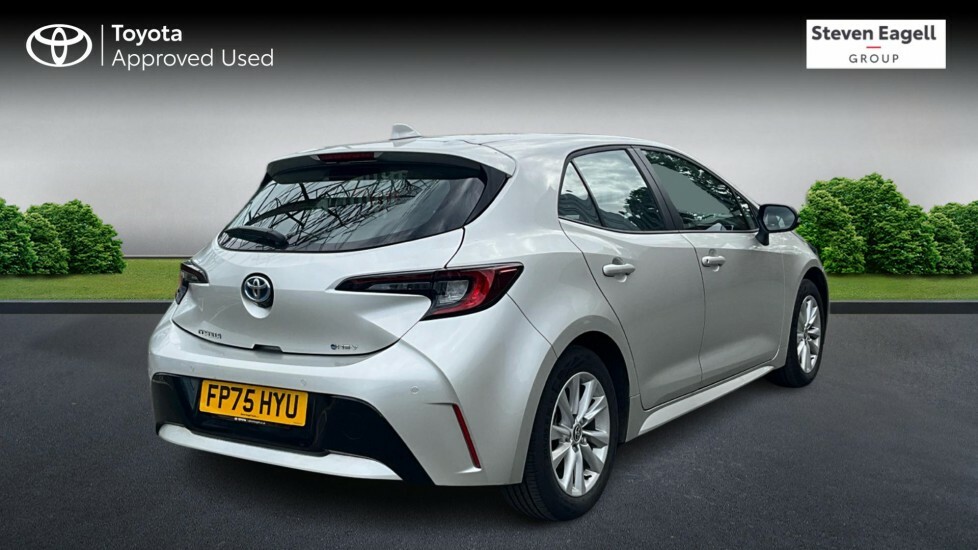 Toyota Corolla 2.0 Vvt-h Icon Hatchback Hybrid Cvt Eur FP75HYU Silver #2