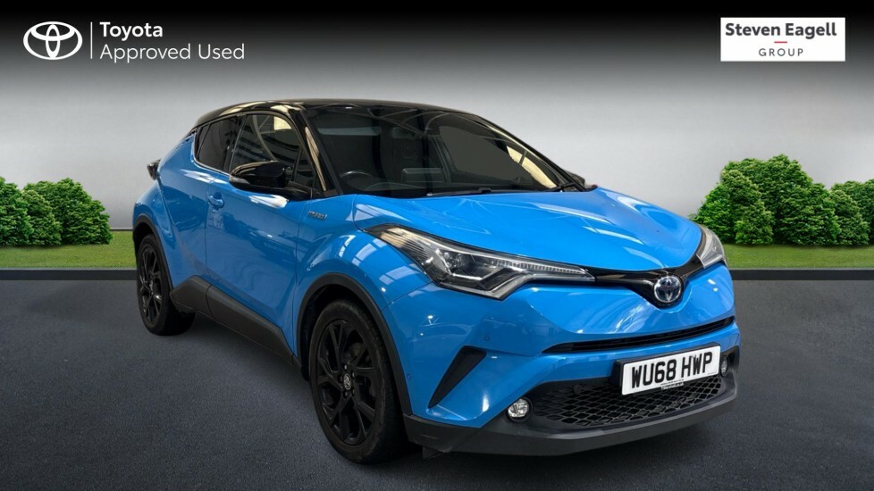 Toyota C-Hr 1.8 Vvt-h Dynamic Cvt Euro 6 Ss WU68HWP Blue