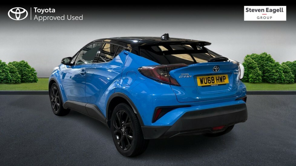 Toyota C-Hr 1.8 Vvt-h Dynamic Cvt Euro 6 Ss WU68HWP Blue #4