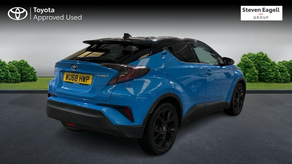 Toyota C-Hr 1.8 Vvt-h Dynamic Cvt Euro 6 Ss WU68HWP Blue #2